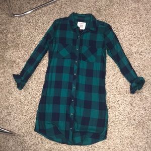 Flannel dress